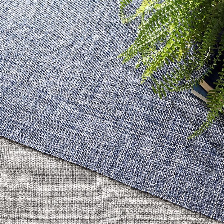 Dash & Albert Fusion Blue Indoor/Outdoor Rug Lavender Fields