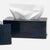 Caja de pañuelos rectangular azul marino Pigeon &amp; Poodle Arles