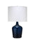 Jamie Young Medium Plum Jar Lamp — Blue