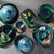Blue Pheasant Marcus Oval Serving Platter, Dark Green Salt Glaze