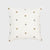 Joanna Buchanan Embroidered star pillow, cream cotton velvet