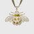 Joanna Buchanan Classic bee hanging ornament, amber