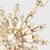 Joanna Buchanan Adorno colgante deslumbrante con forma de copo de nieve, dorado