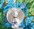 Blue Pheasant Enzo Blue Marble Placemat Set of 4