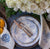 Giulietta Blue Salad/Dessert Plate Set of 4