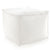 Fresh American Solid White Indoor/Outdoor Pouf
