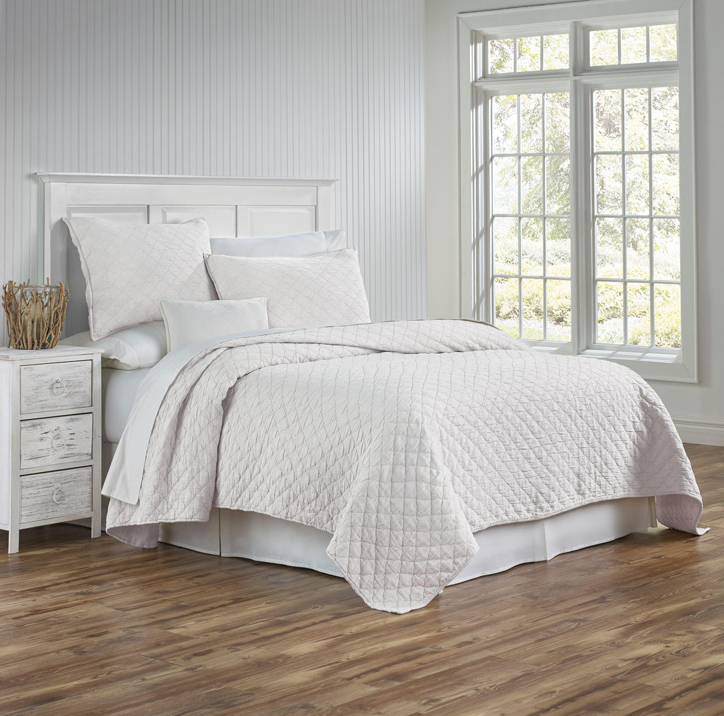 TL at Home Louisa Ivory Coverlet