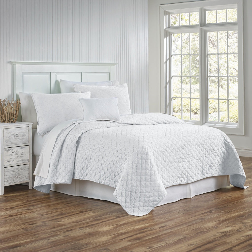 TL at Home Louisa White Coverlet