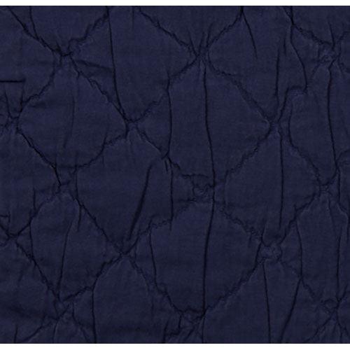 TL at Home Louisa Navy Coverlet