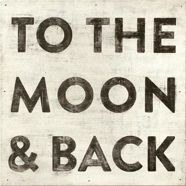 Sugarboo Designs To the Moon and Back Art Print