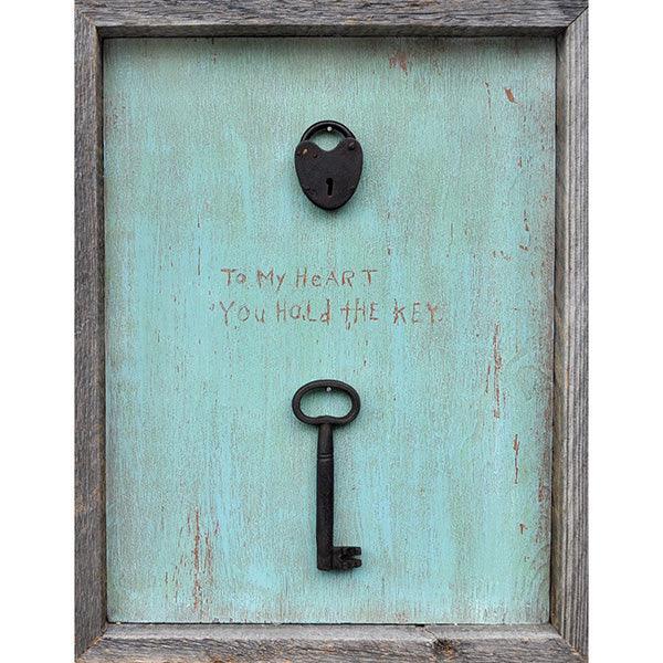 Sugarboo Designs To My Heart You Hold The Key Art Print