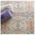 Dash & Albert Chapel Hill Loom Knotted Cotton Rug - Lavender Fields