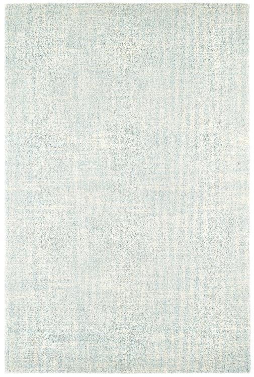 Dash & Albert Crosshatch Denim Micro Hooked Wool Rug Lavender Fields