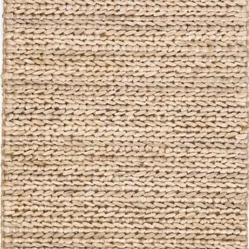 Dash & Albert Jute Woven Bleached Oak Rug Lavender Fields