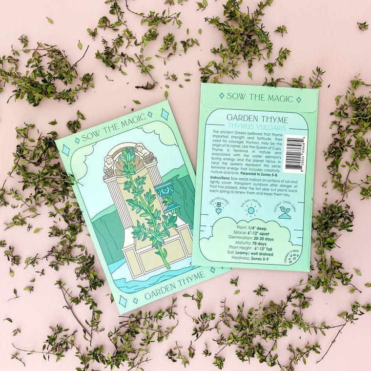 Garden Thyme Seed Packet - Lavender & Company