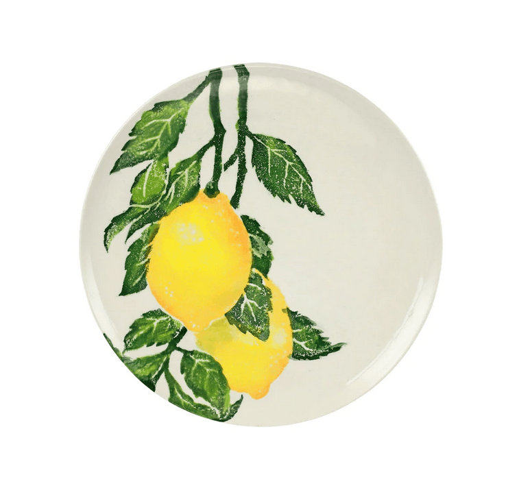 Vietri Limoni Dinner Plate