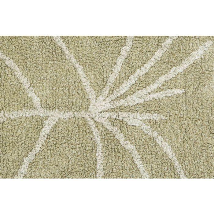 Lorena Canals Washable Rug Mini Monstera Olive - Lavender Fields