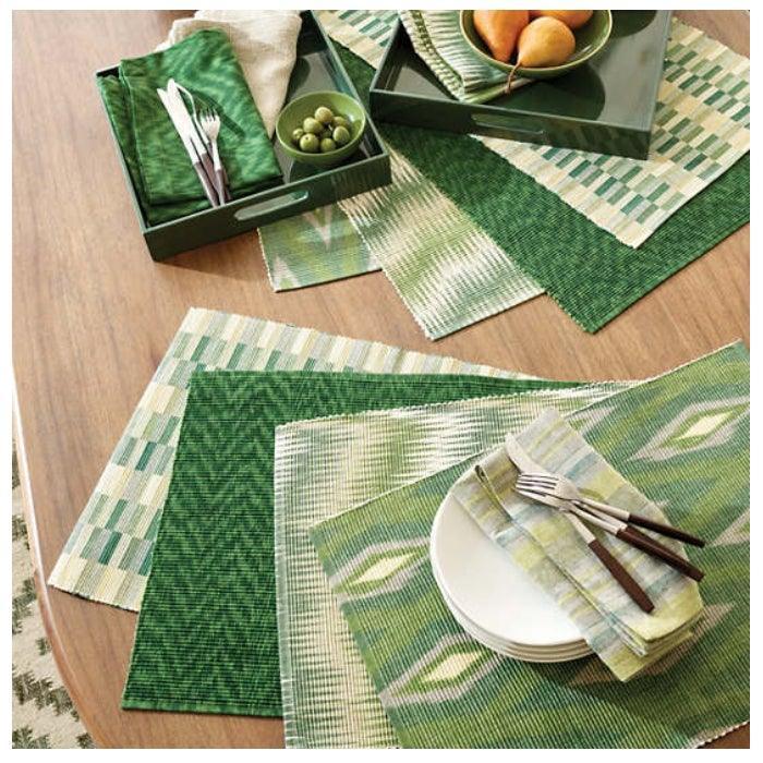 Pine Cone Hill Bamboo Evergreen Placemat - Set of 4 - Lavender Fields