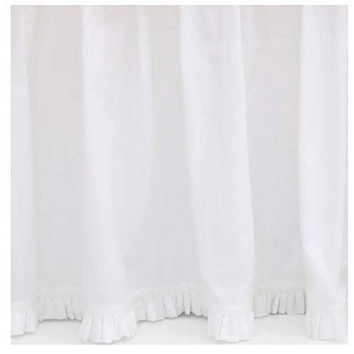 Pine Cone Hill Classic Ruffle White Bed Skirt.