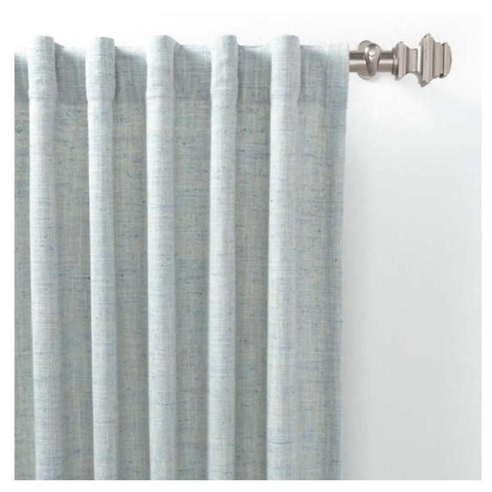 Pine Cone Hill Greylock Soft Blue Indoor/Outdoor Curtain Panel - Lavender Fields