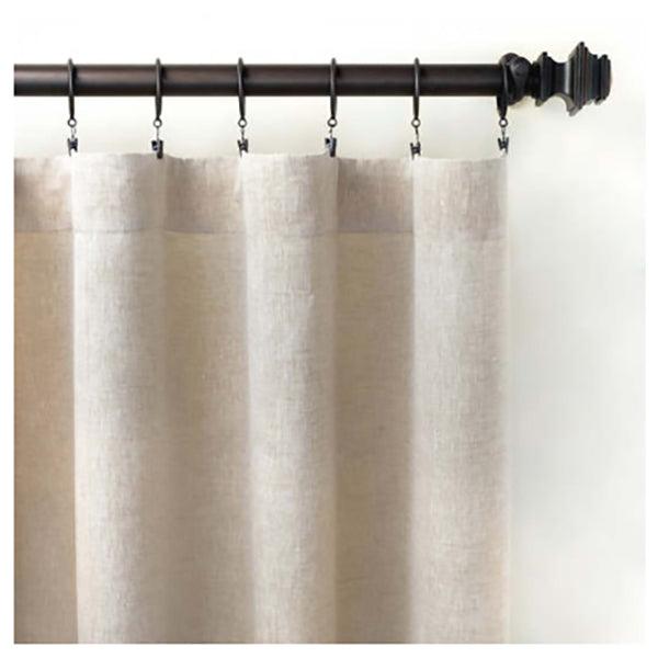 Pine Cone Hill Lush Linen Natural Curtain Panel
