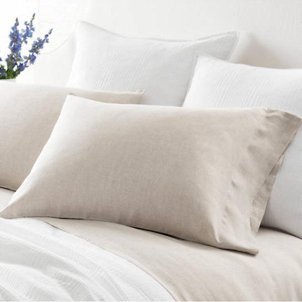 Pine Cone Hill Lush Linen Natural Pillowcases