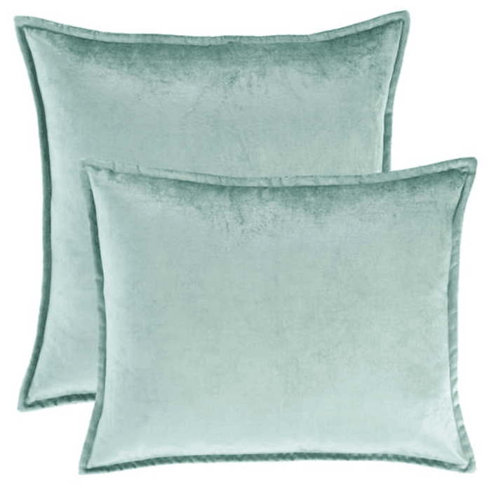 Pine Cone Hill Panne Velvet Ice Decorative Pillow - Lavender & Company