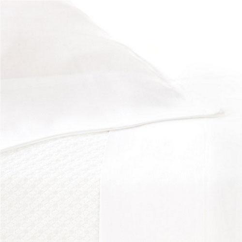 Pine Cone Hill Silken Solid White Pillowcases (Pair) - Lavender Fields