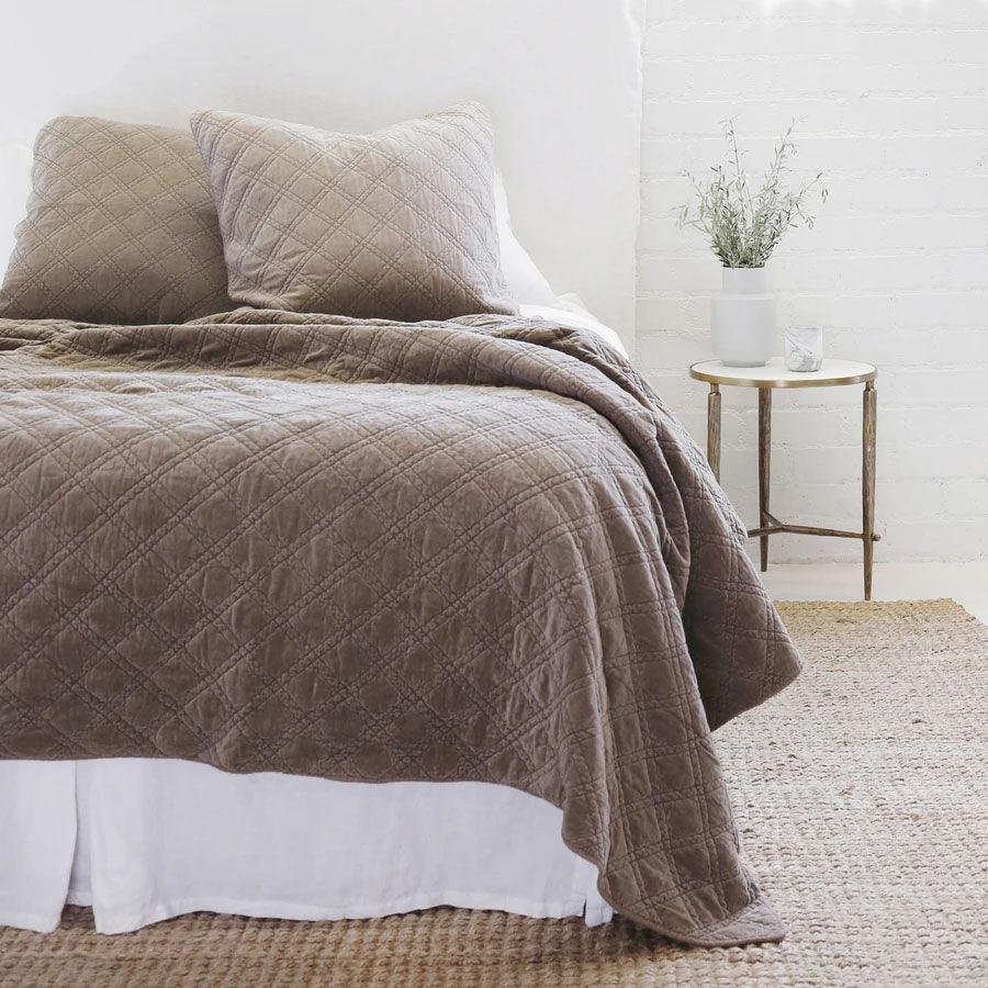 Pom Pom at Home Brussels Walnut Coverlet