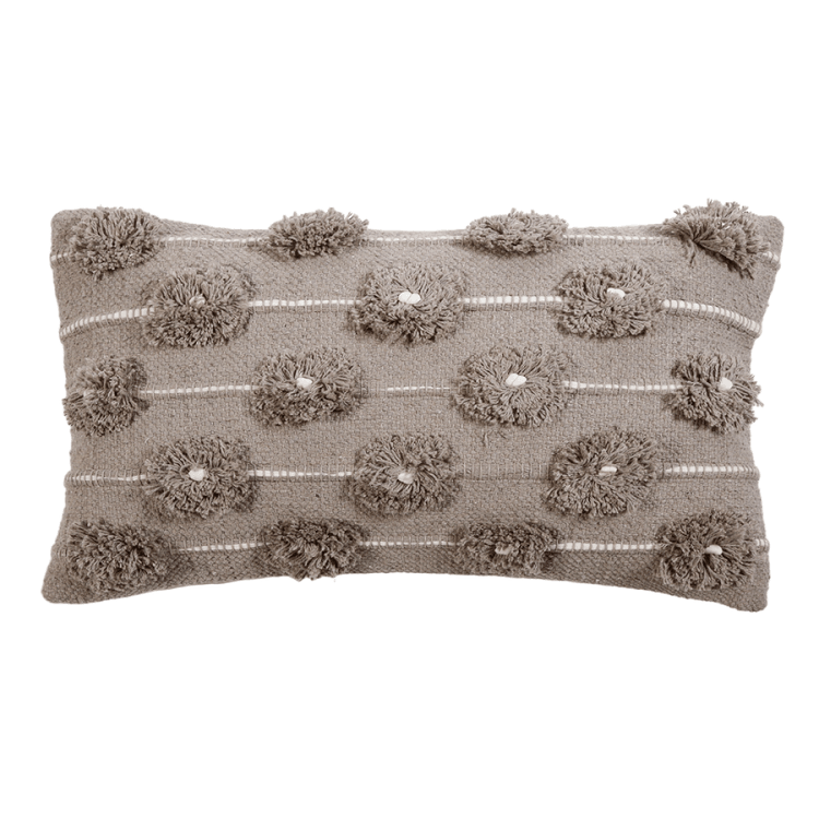 Pom Pom at Home Lola Hand Woven Pillow - Lavender Fields