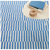 Dash &amp; Albert Sailing Stripe Alfombra para interiores y exteriores tejida a mano en azul francés