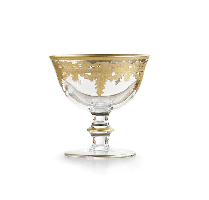 Vetro Gold Compote Set of 4