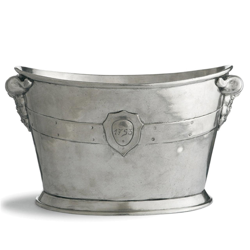 Vintage Pewter Ice Bucket